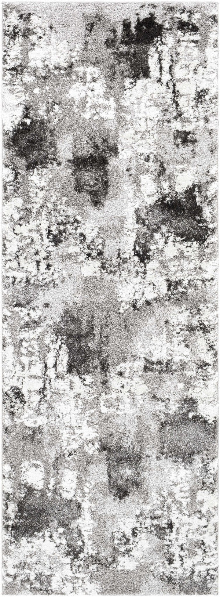 Balmat Modern Abstract Design Ivory And Gray Area Rug - The Rug Decor