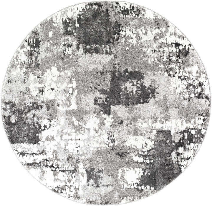 Balmat Modern Abstract Design Ivory And Gray Area Rug - The Rug Decor