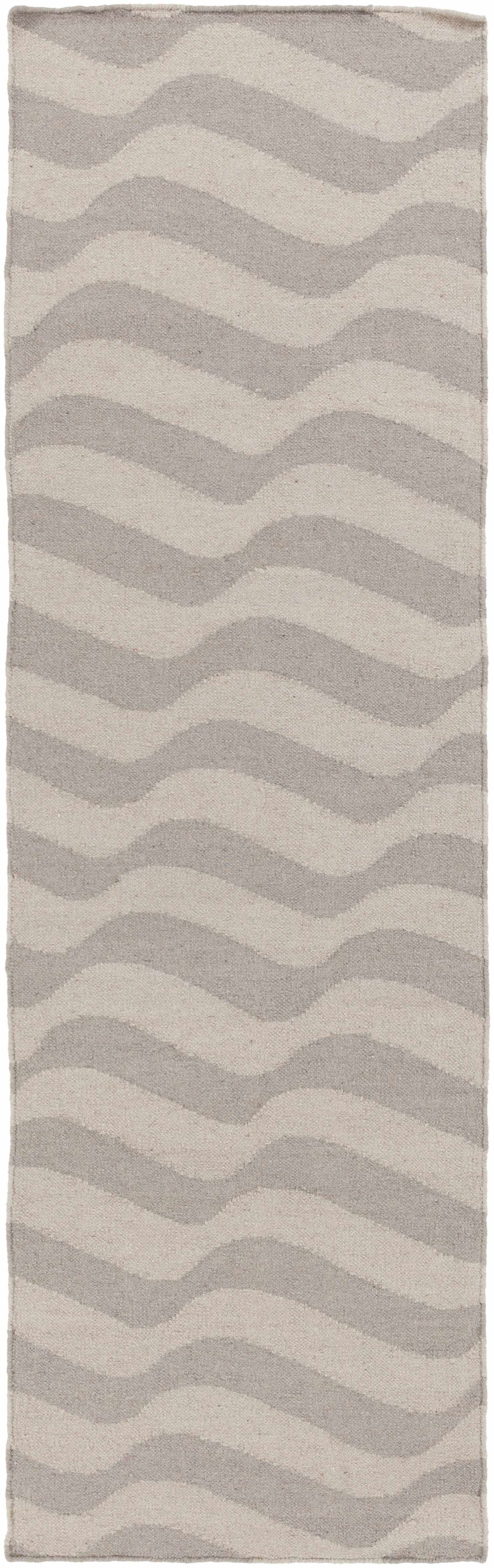 Balsam Contemporary Style Beige And Taupe Hand Woven Area Rug