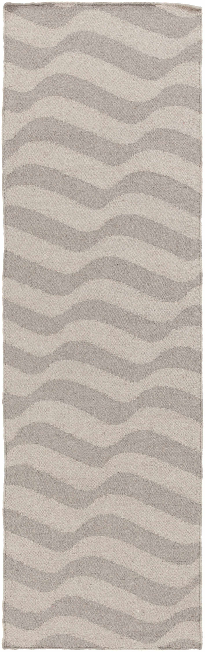 Balsam Contemporary Style Beige And Taupe Hand Woven Area Rug