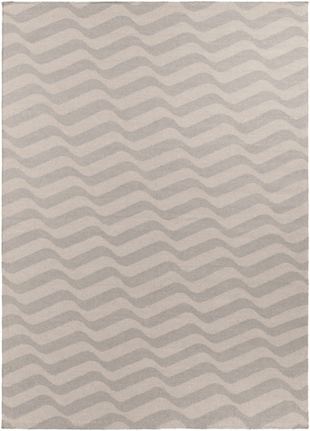 Balsam Contemporary Style Beige And Taupe Hand Woven Area Rug - The Rug Decor