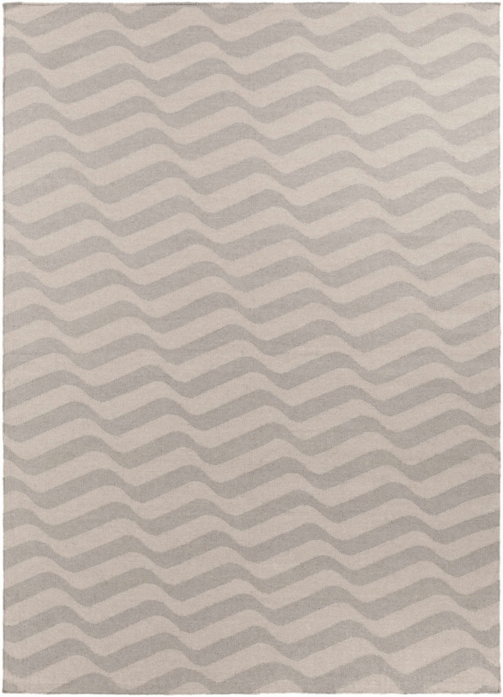 Balsam Contemporary Style Beige And Taupe Hand Woven Area Rug - The Rug Decor