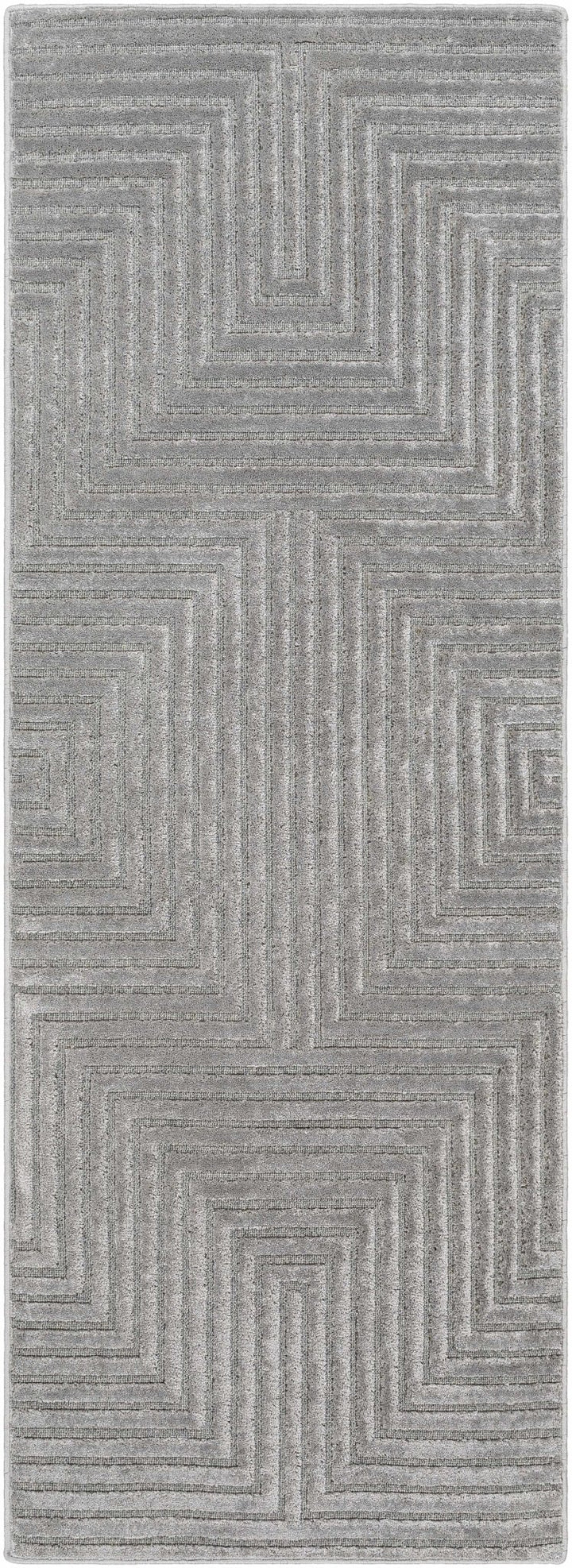 Banayoyo Gray Modern Geometrical Design Area Rug - The Rug Decor