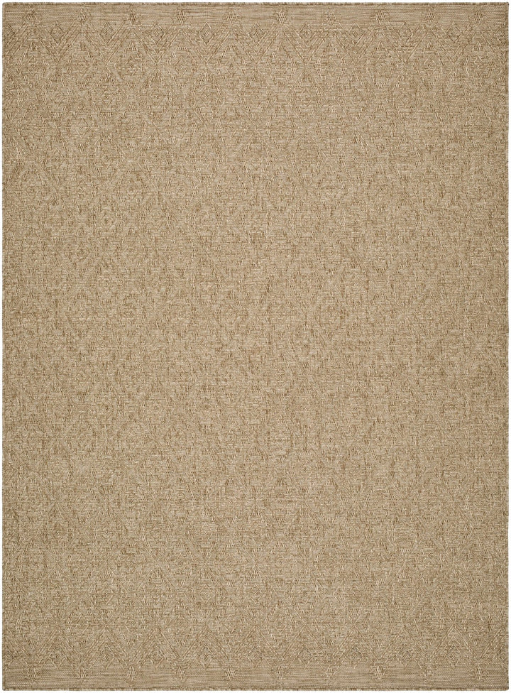 Bandit Modern Geometric Camel Outdoor Area Rug - The Rug Decor