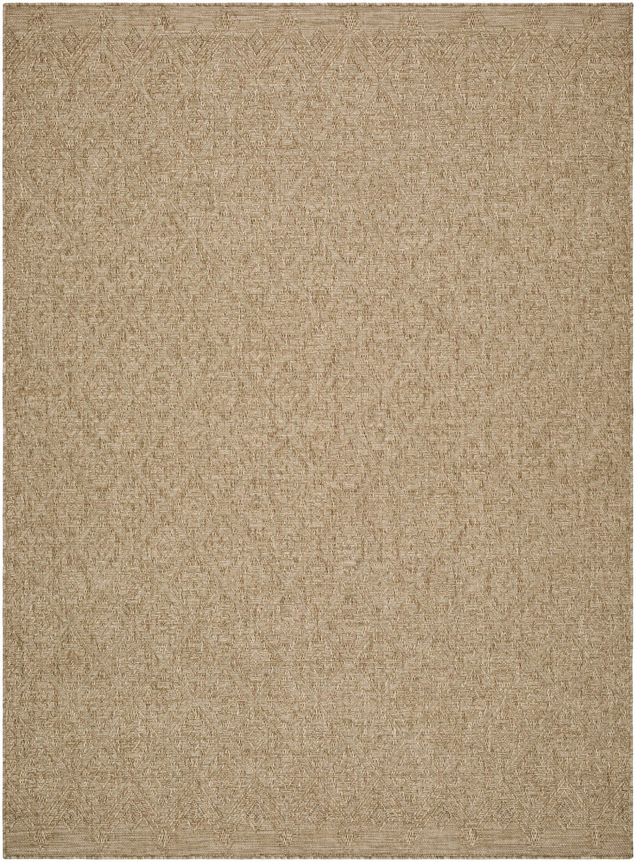 Bandit Modern Geometric Camel Outdoor Area Rug - The Rug Decor
