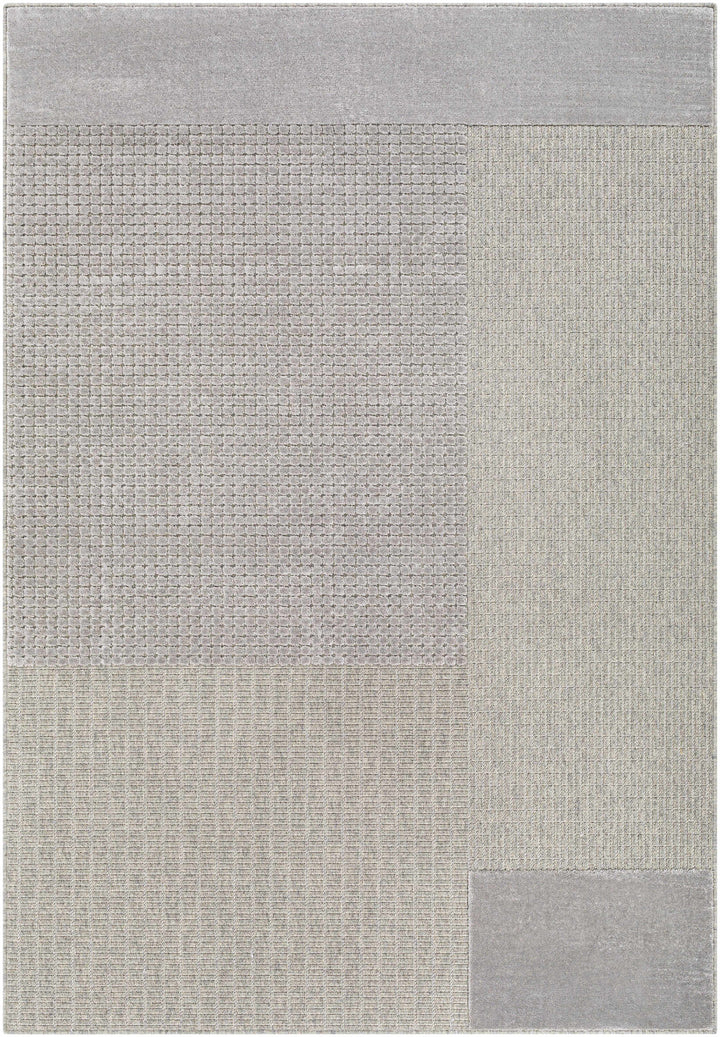 Bantiqui Contemporary Style Gray Area Rug