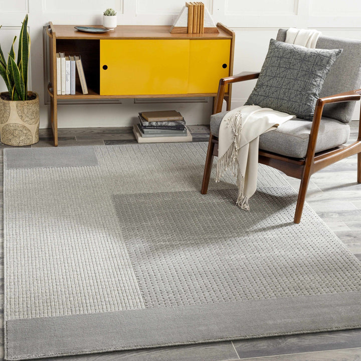 Bantiqui Contemporary Style Gray Area Rug - The Rug Decor