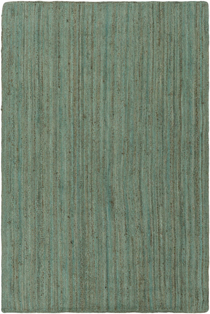 Barksdale Contemporary Green Hand Woven Jute - The Rug Decor