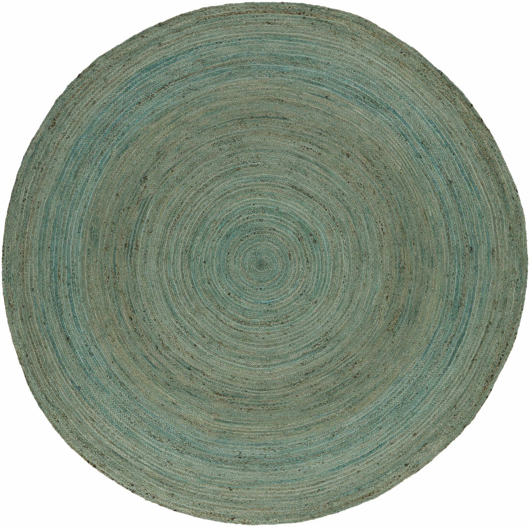 Barksdale Contemporary Green Hand Woven Jute - The Rug Decor