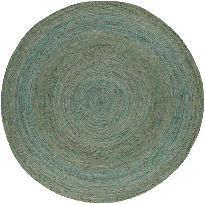 Barksdale Contemporary Green Hand Woven Jute - The Rug Decor