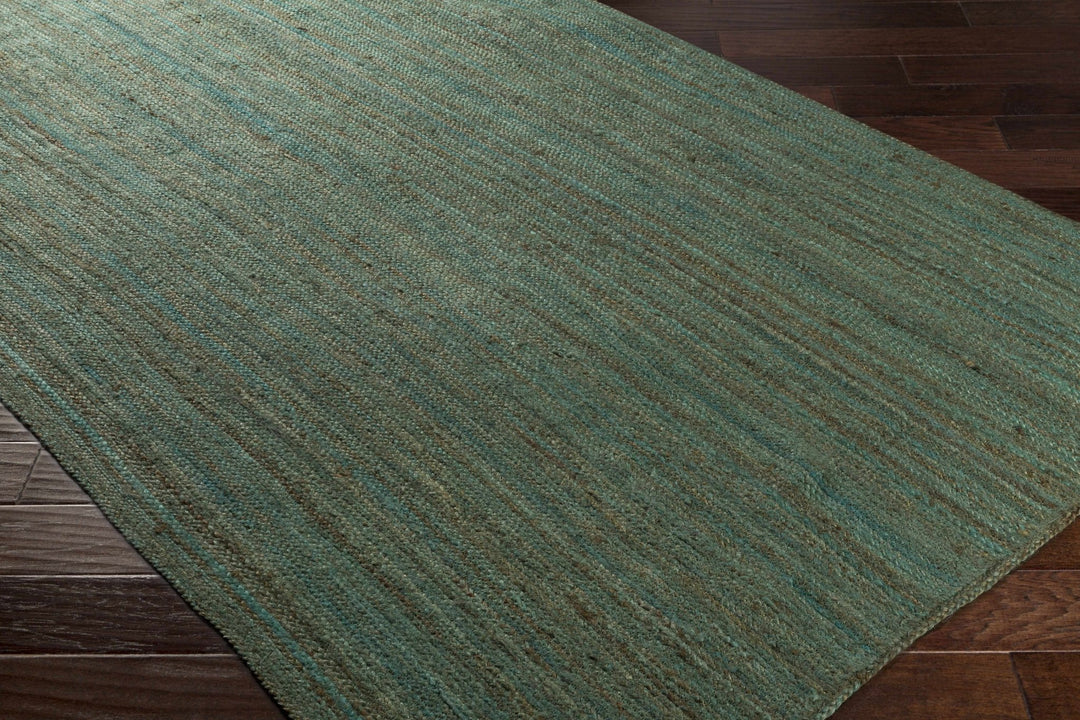 Barksdale Contemporary Green Hand Woven Jute - The Rug Decor