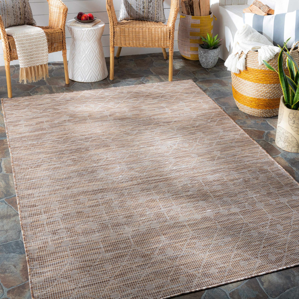 Barnsbury Beige Modern Style Outdoor Area Rug - The Rug Decor