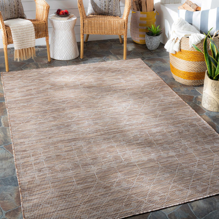 Barnsbury Beige Modern Style Outdoor Area Rug - The Rug Decor