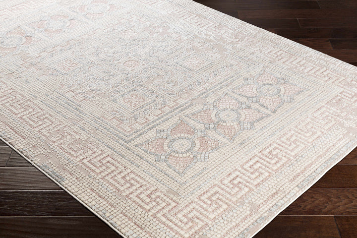 Barto Traditional Style Ivory And Beige Area Rug