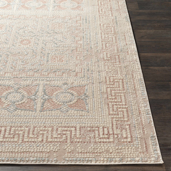 Barto Traditional Style Ivory And Beige Area Rug
