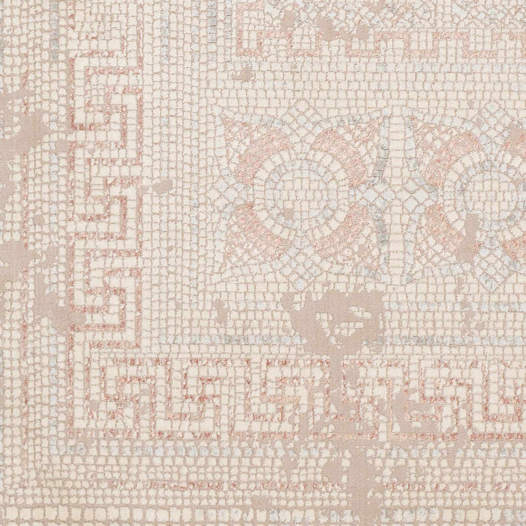 Barto Traditional Style Ivory And Beige Area Rug