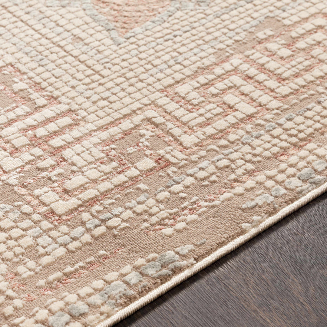Barto Traditional Style Ivory And Beige Area Rug