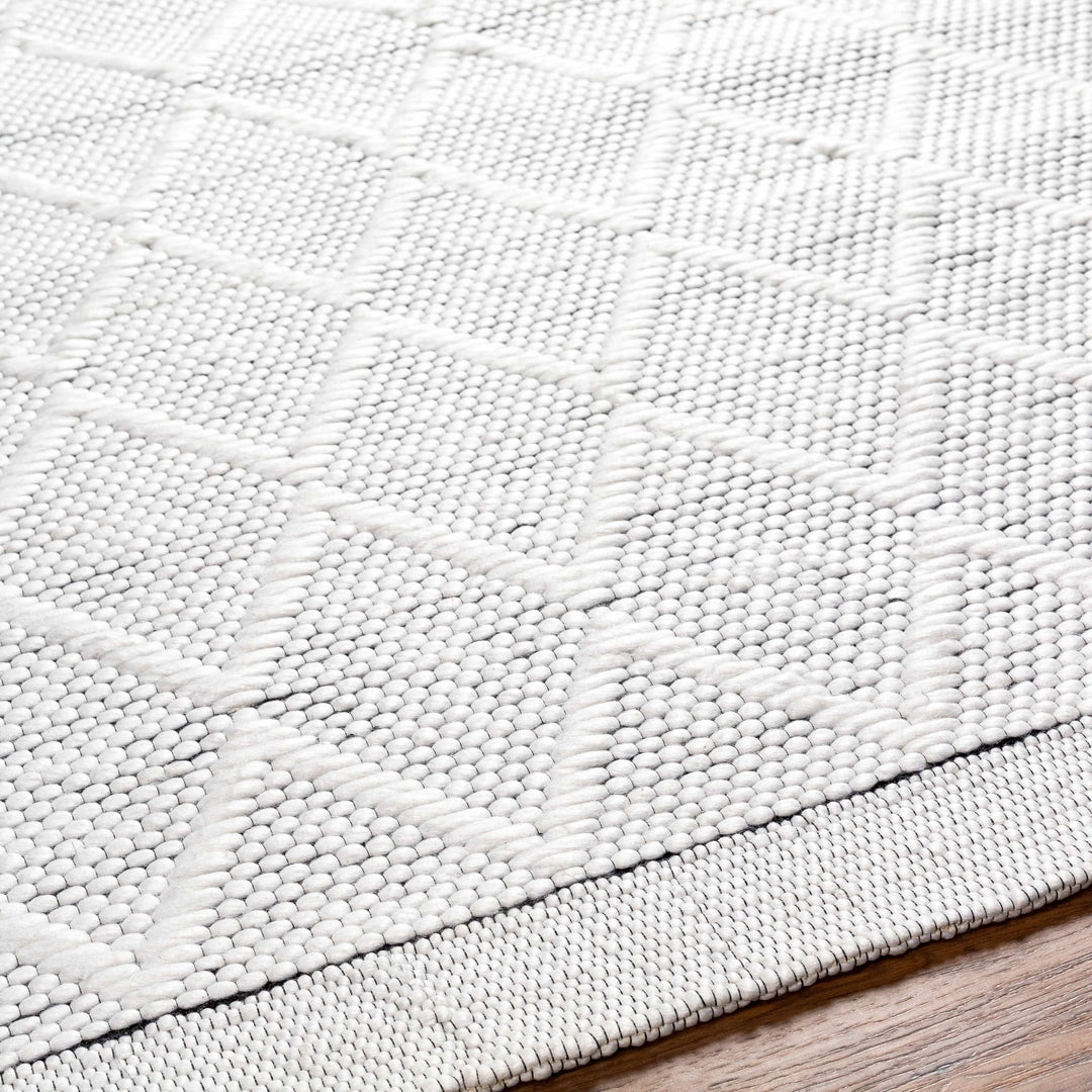 Bartimaeus Modern Geometrical White Area Rug - The Rug Decor