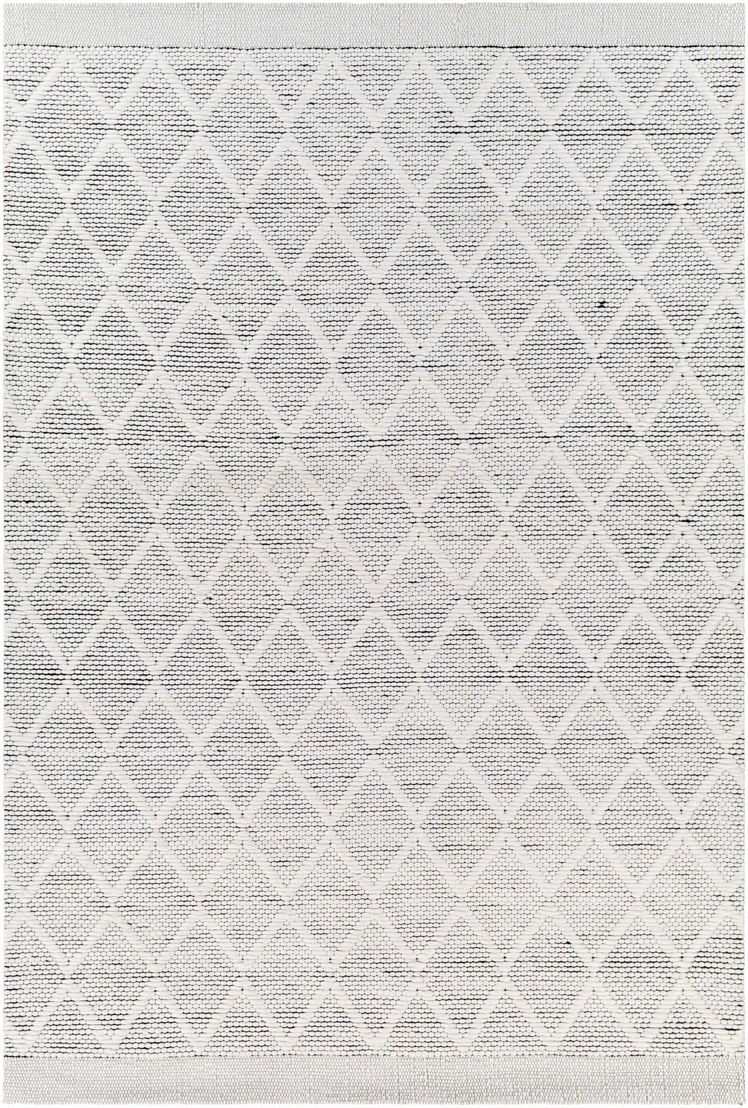Bartimaeus Modern Geometrical White Area Rug - The Rug Decor