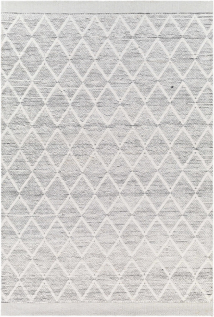 Bartimaeus Modern Geometrical White Area Rug - The Rug Decor