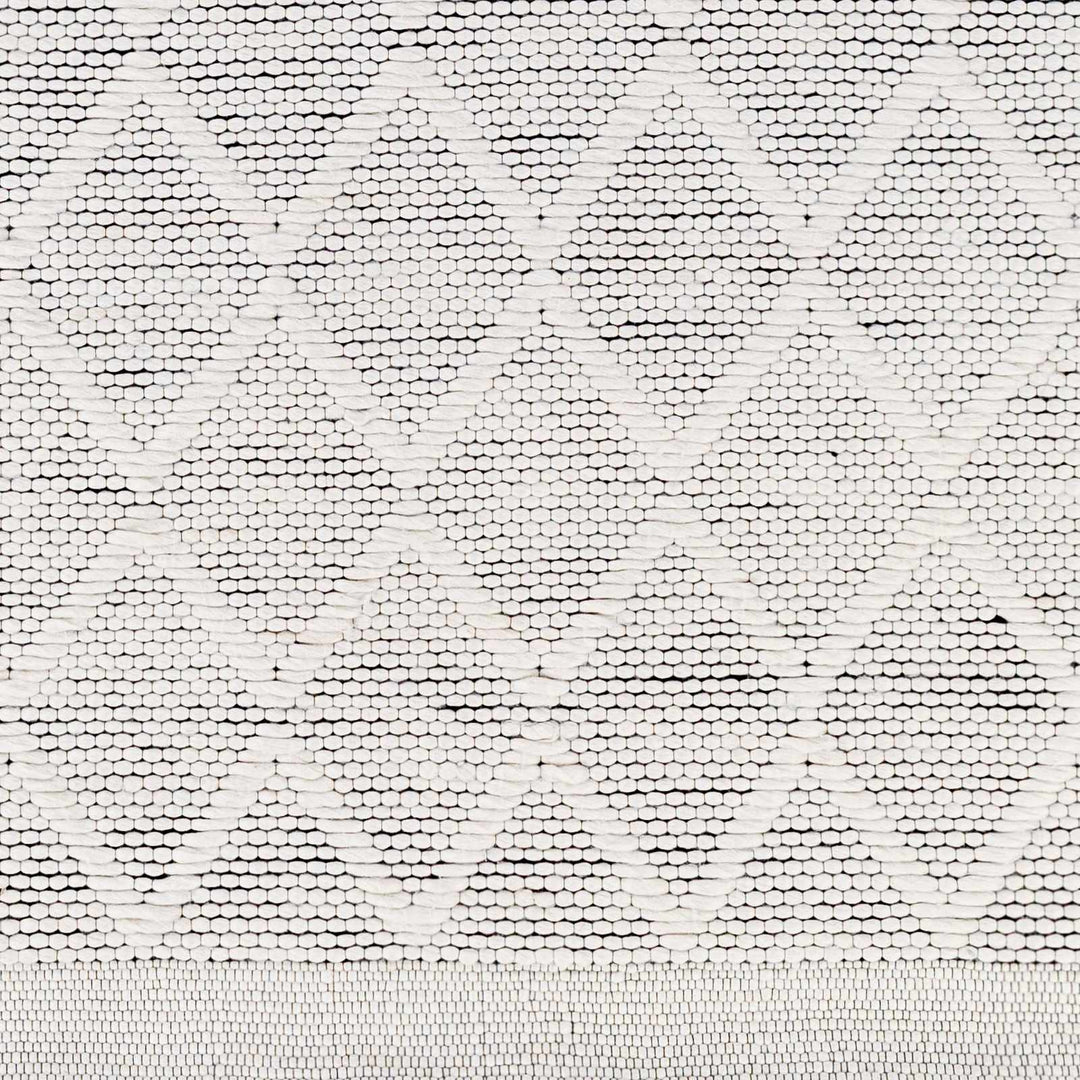 Bartimaeus Modern Geometrical White Area Rug - The Rug Decor