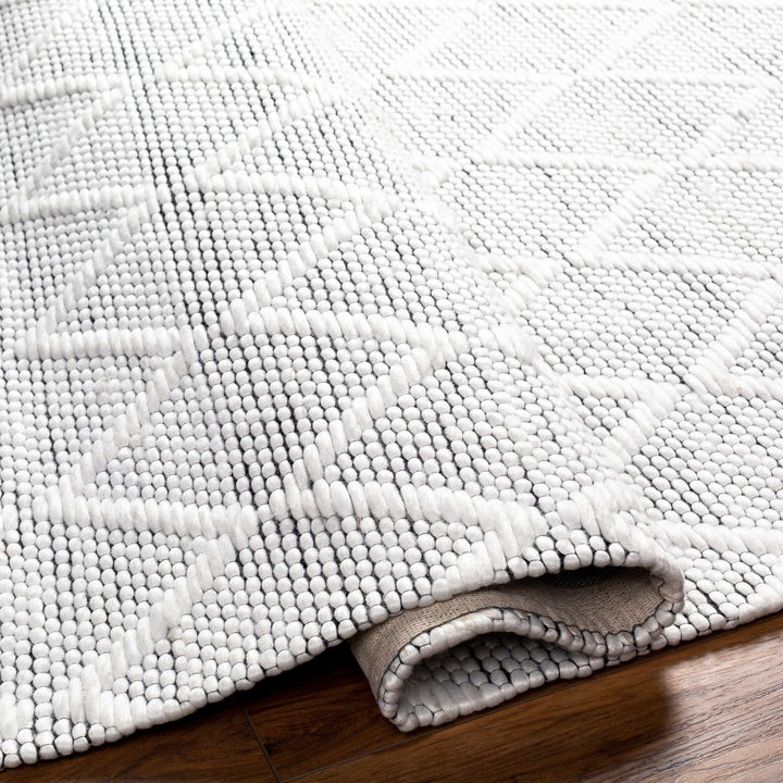 Bartimaeus Modern Geometrical White Area Rug - The Rug Decor