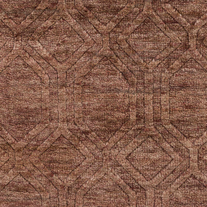 Bartlett Brown Contemporary Style Hand Knotted Area Rug - The Rug Decor