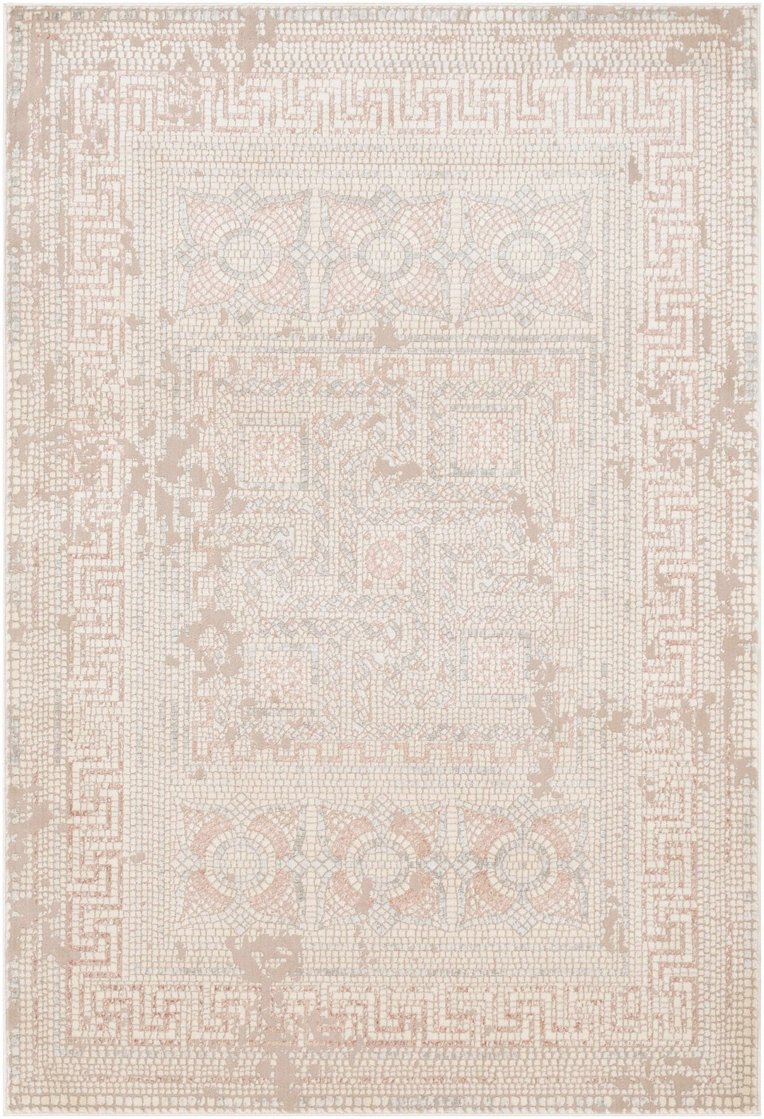 Barto Traditional Style Ivory And Beige Area Rug - The Rug Decor