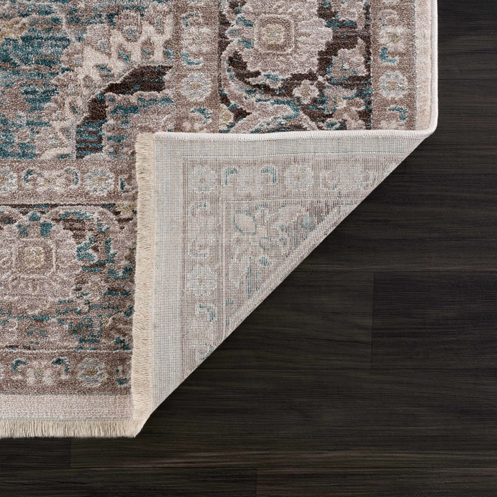 Baychester Traditional Brown Machine Woven Area Rug - The Rug Decor