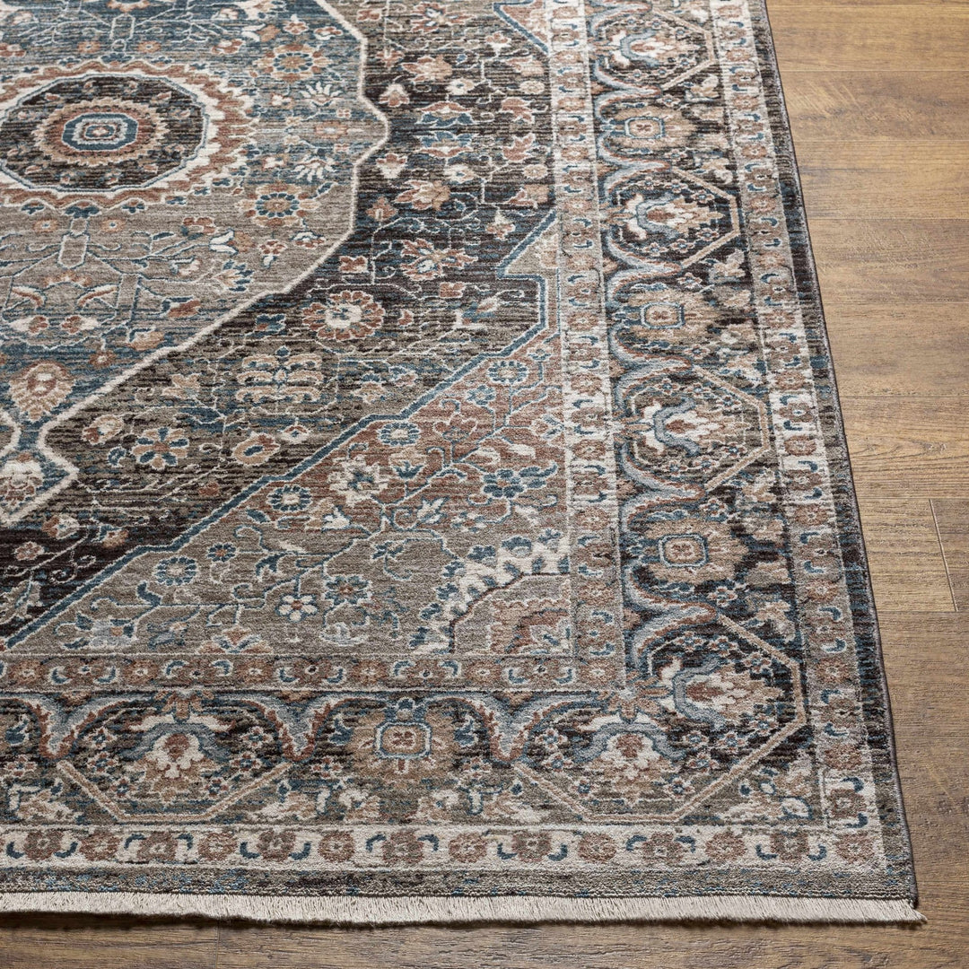 Baychester Traditional Style Brown Area Rug - The Rug Decor