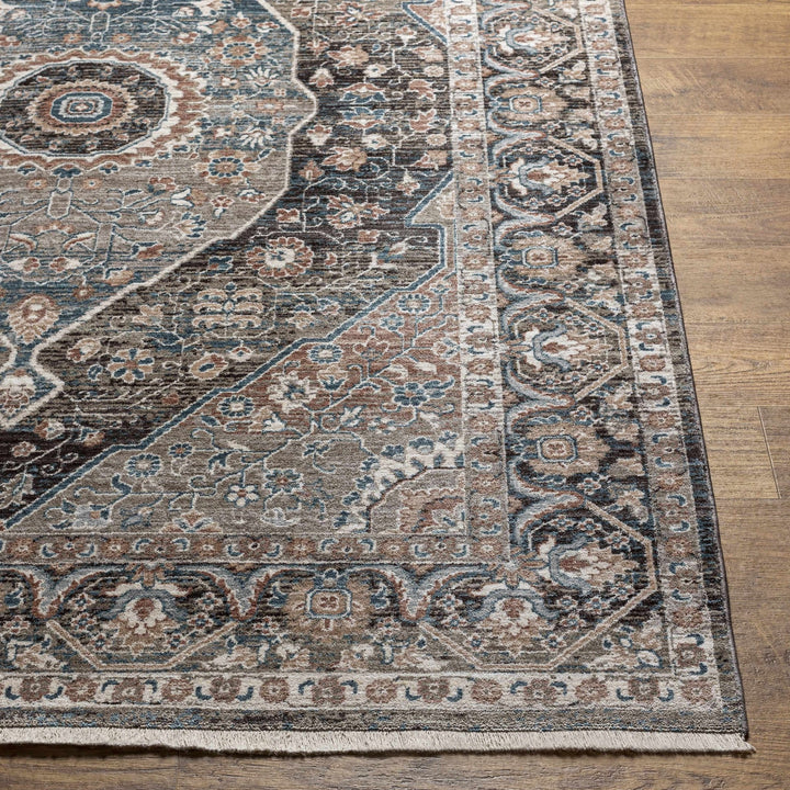 Baychester Traditional Style Brown Area Rug - The Rug Decor