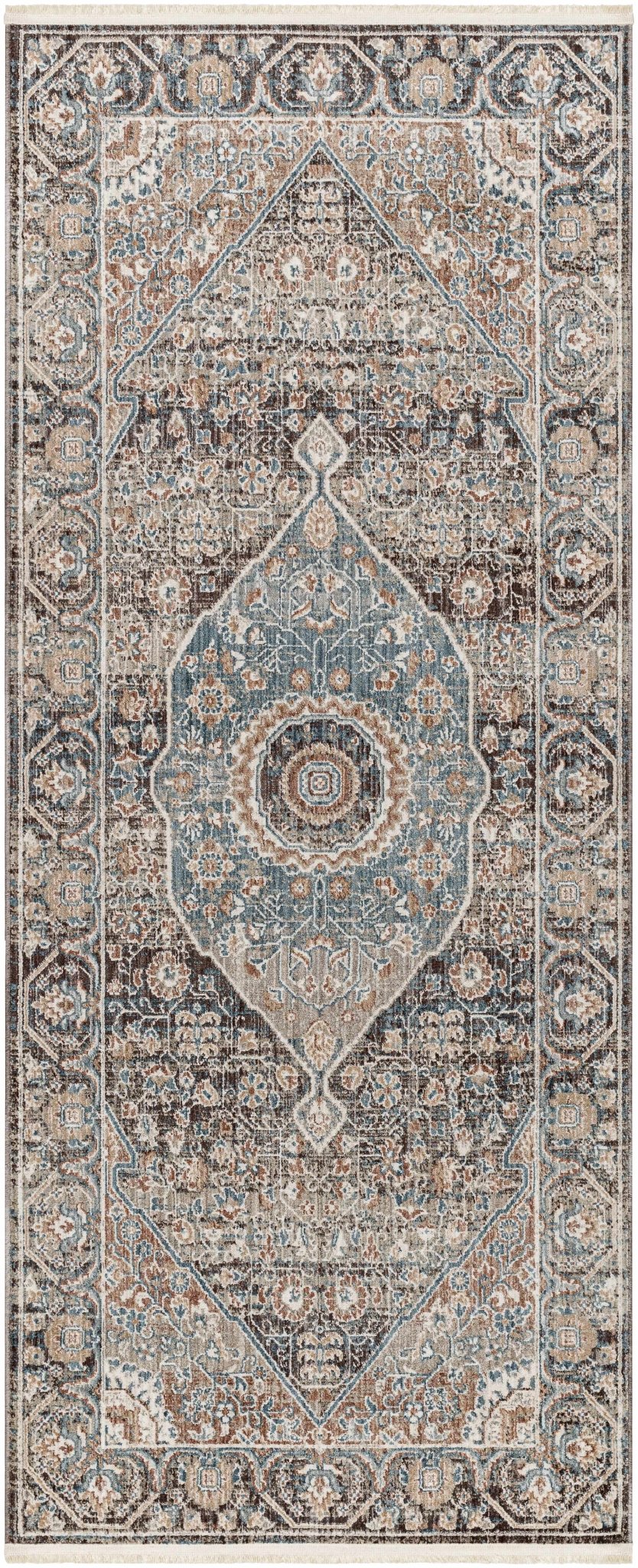 Baychester Traditional Style Brown Area Rug - The Rug Decor