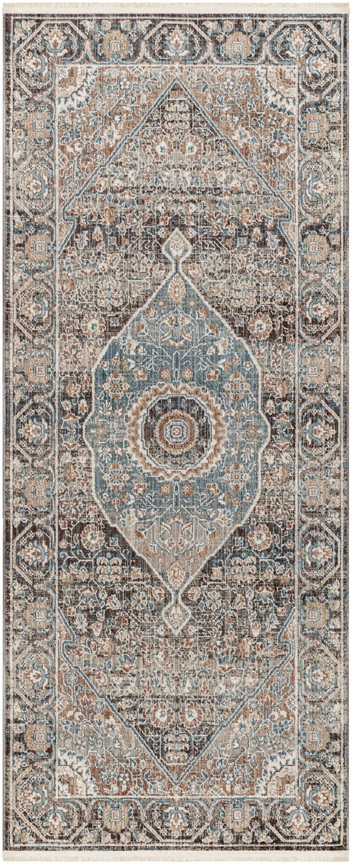 Baychester Traditional Style Brown Area Rug - The Rug Decor