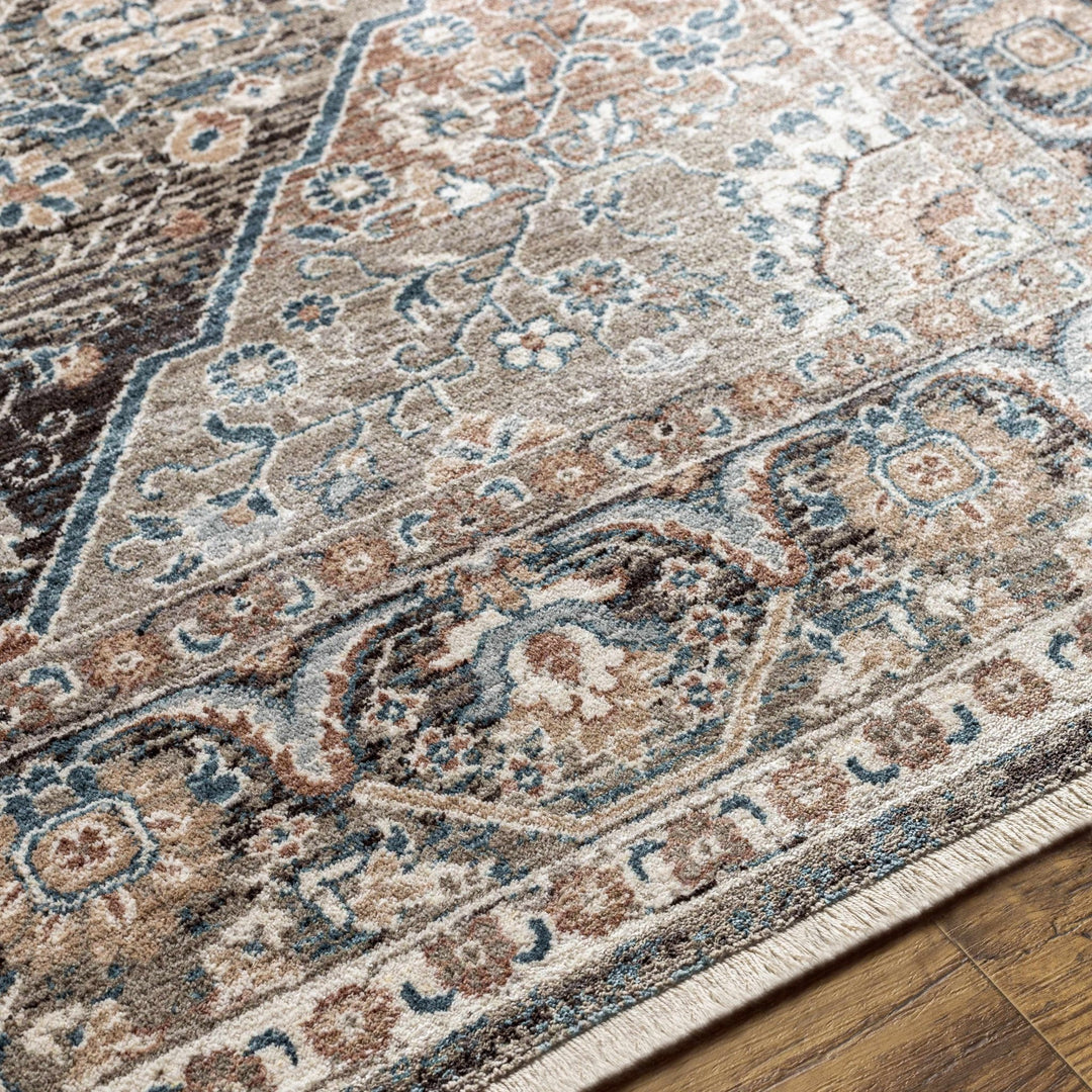 Baychester Traditional Style Brown Area Rug - The Rug Decor