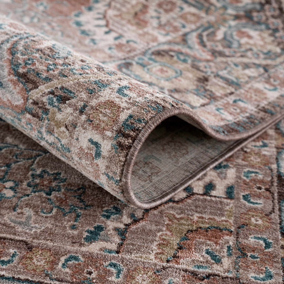 Baychester Traditional Style Brown Area Rug - The Rug Decor