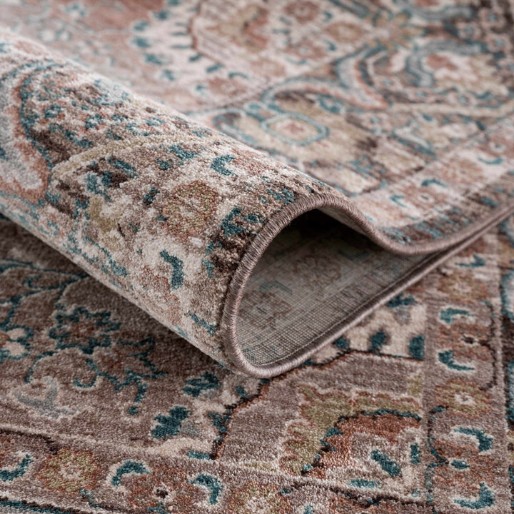 Baychester Traditional Style Brown Area Rug - The Rug Decor
