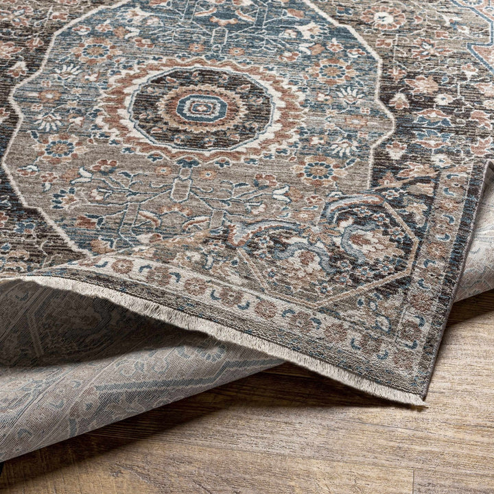 Baychester Traditional Style Brown Area Rug - The Rug Decor