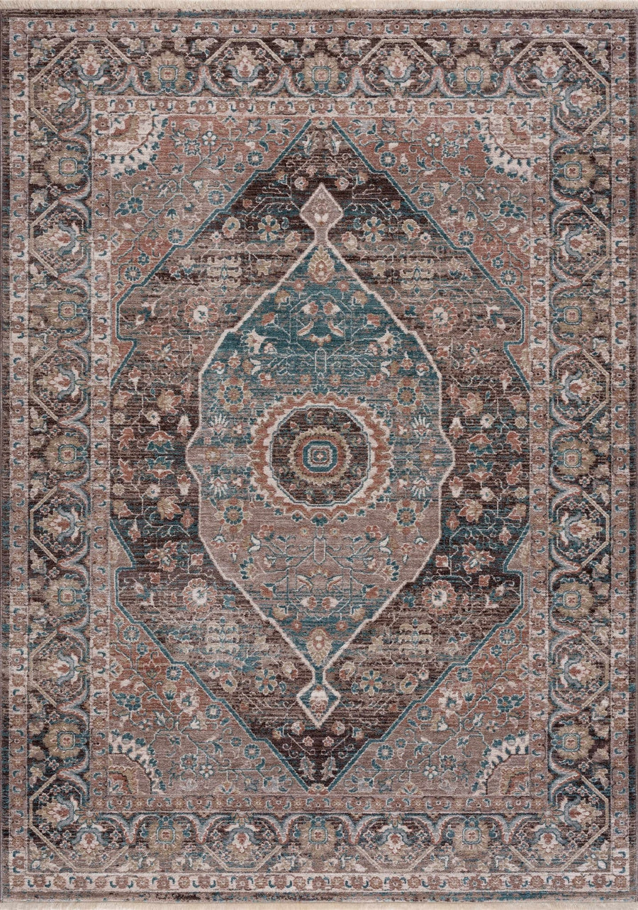 Baychester Traditional Style Brown Area Rug - The Rug Decor