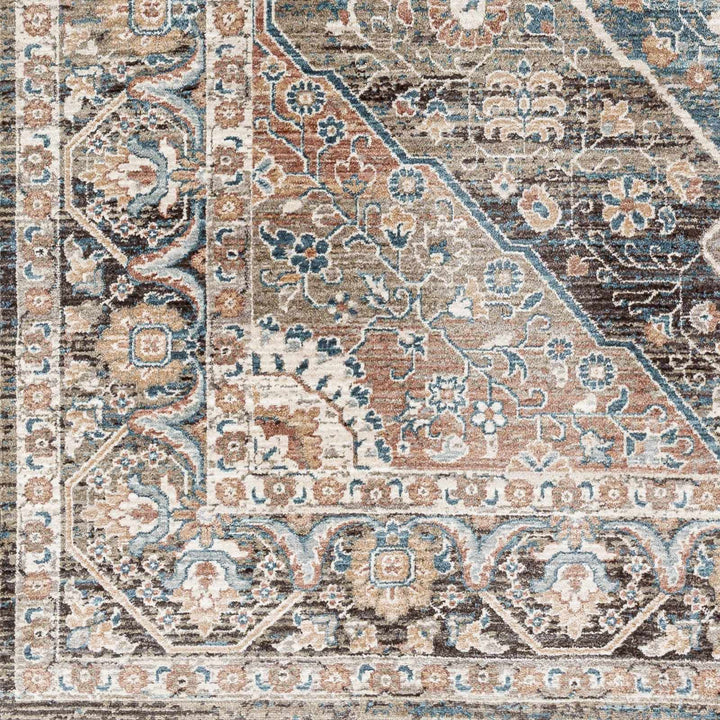 Baychester Traditional Style Brown Area Rug - The Rug Decor