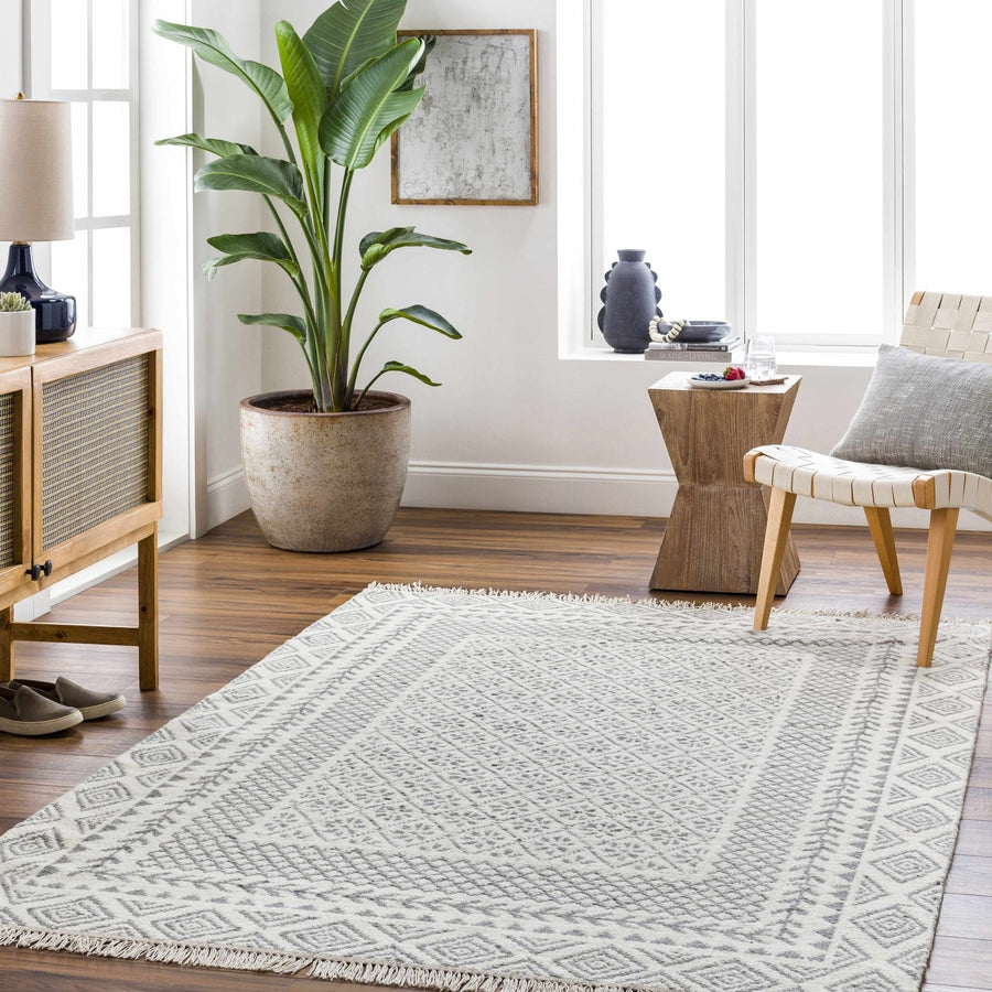 Bayou Bohemian Beige And Gray Area Rug - The Rug Decor