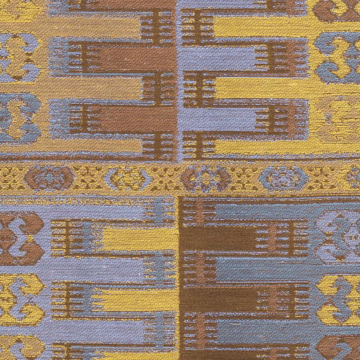 Bearden Traditional Style Brown & Blue Hand Woven Rug - The Rug Decor