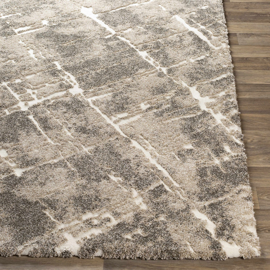 Bearsdale Beige And Gray Modern Abstract Design Area Rug - The Rug Decor