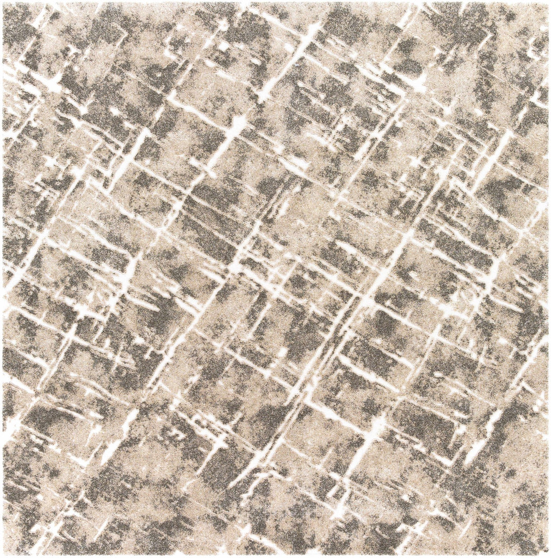 Bearsdale Beige And Gray Modern Abstract Design Area Rug - The Rug Decor