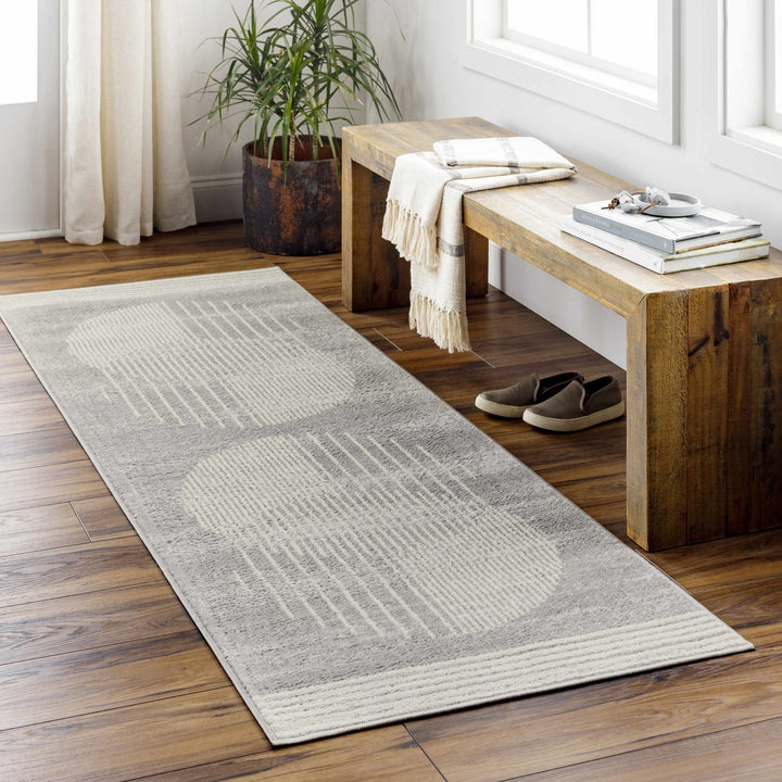 Beauregard Contemporary Style Gray Area Rug - The Rug Decor