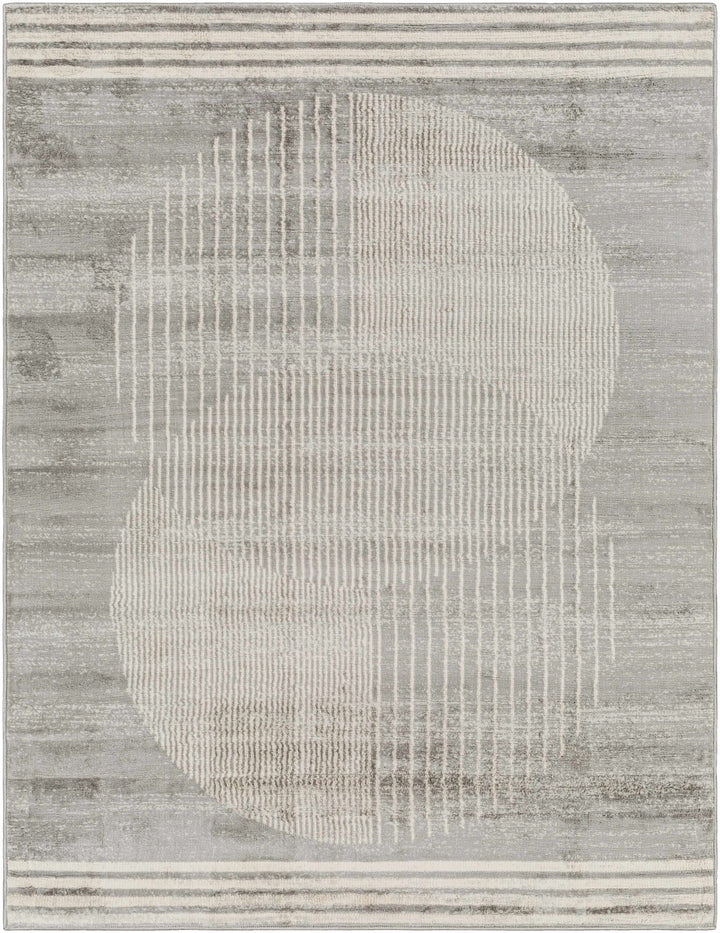 Beauregard Contemporary Style Gray Area Rug - The Rug Decor
