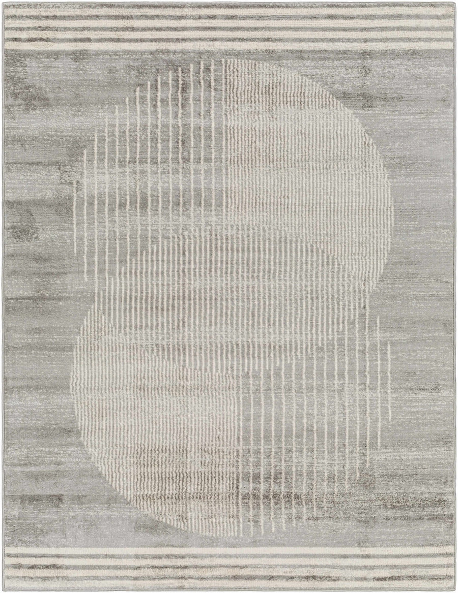 Beauregard Contemporary Style Gray Area Rug - The Rug Decor
