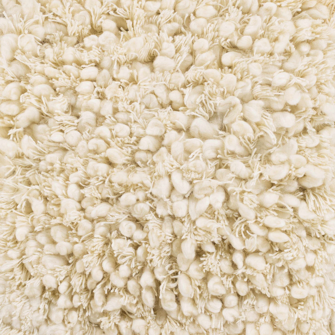 Bedias Hand Woven Modern Style Ivory Area Rug