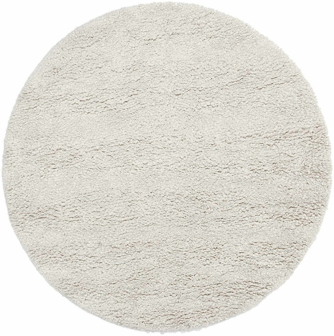 Bedias Hand Woven Modern Style Ivory Area Rug