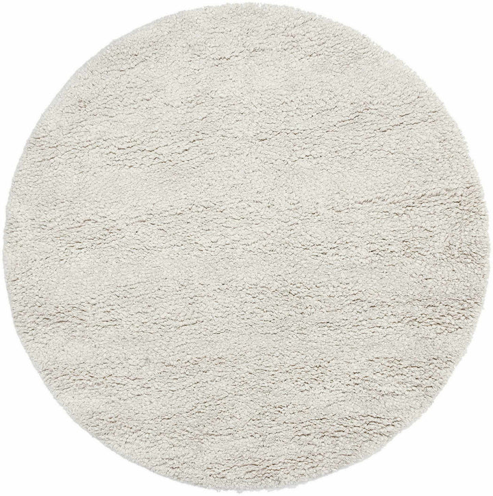Bedias Hand Woven Modern Style Ivory Area Rug