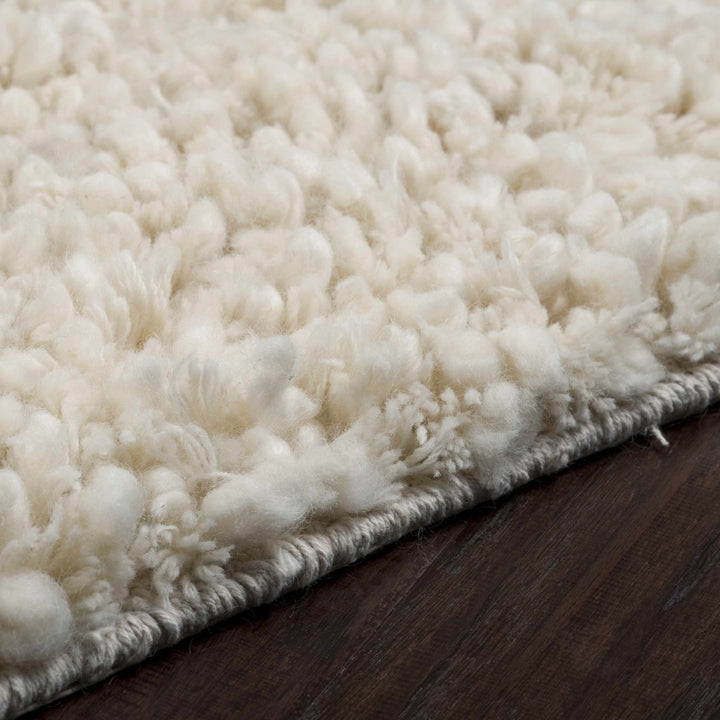 Bedias Hand Woven Modern Style Ivory Area Rug - The Rug Decor